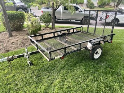 5x8 Carry-On Utility Trailer W/Rear gate
