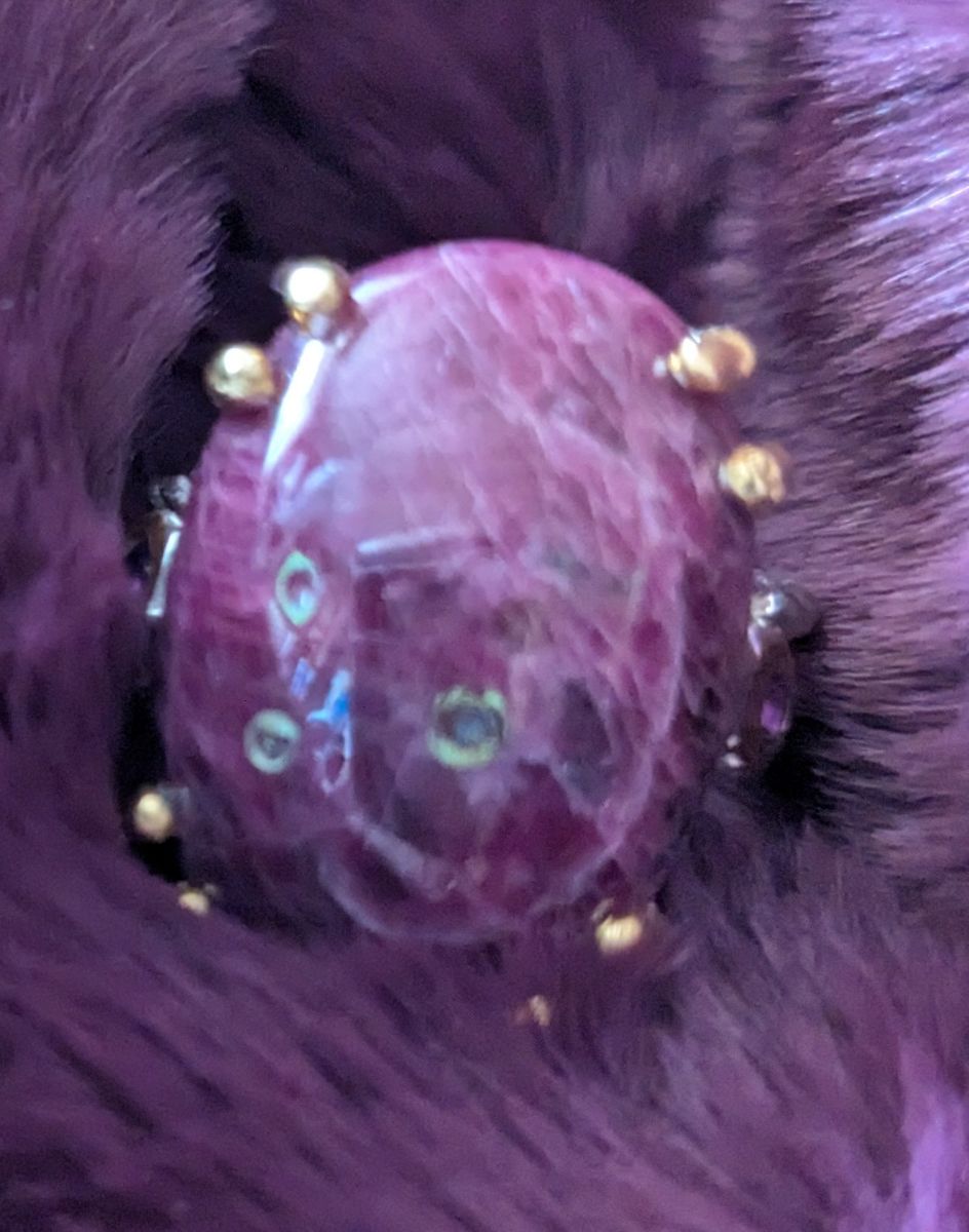 20+Ct Opaque Ruby Ring