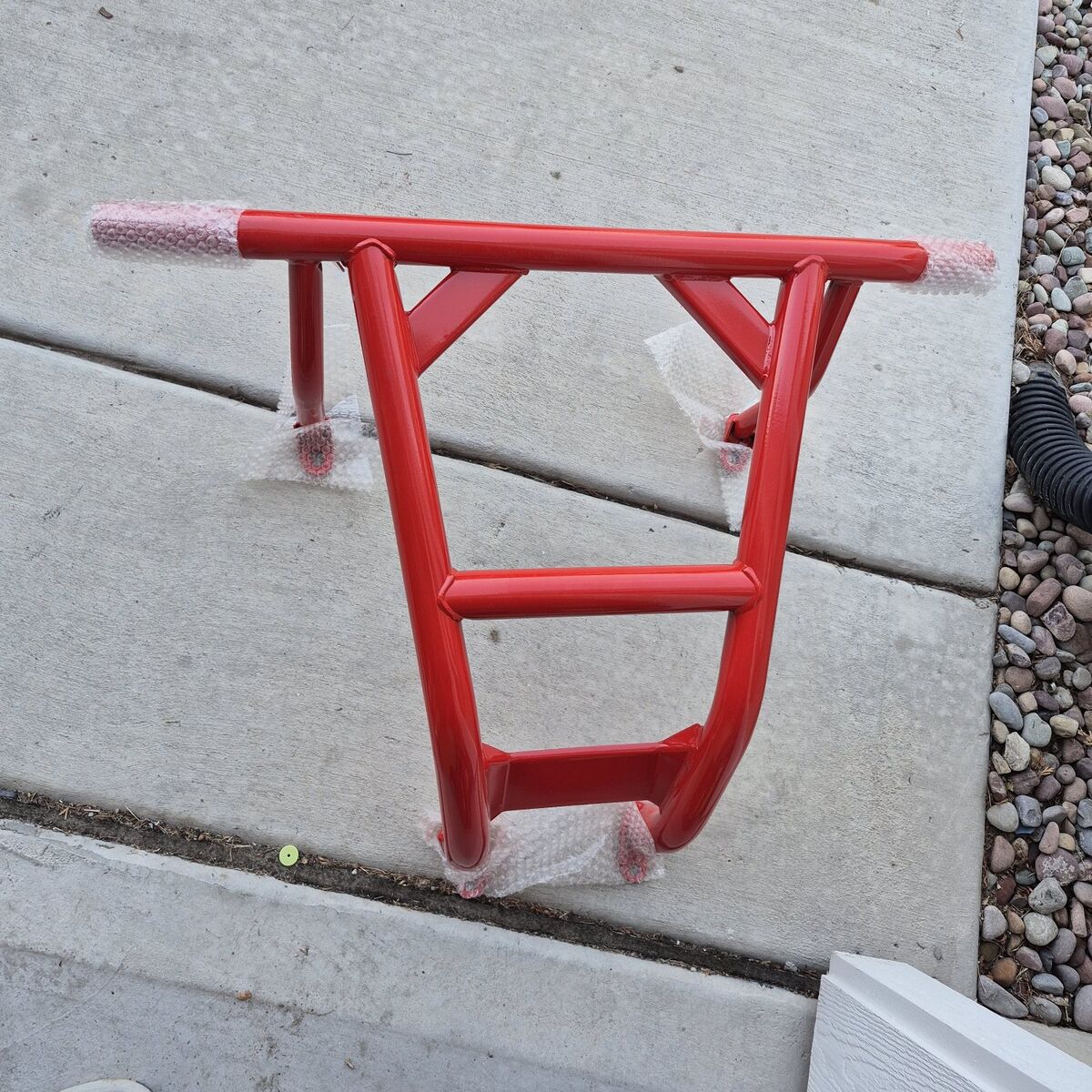 Polaris RZR rear bumper hi clear kit