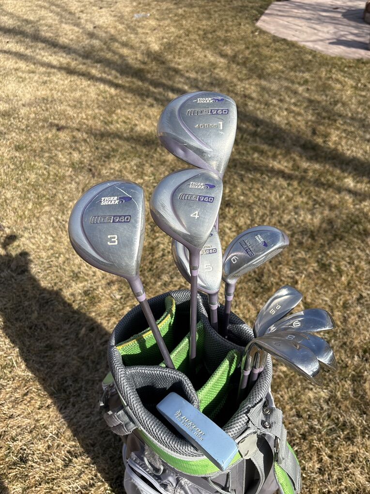 Tiger Shark T S 960 Irons And Woods Womens