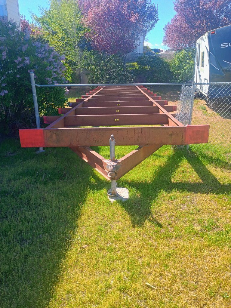 55' X 8' 9" trailer with 20K axel and title