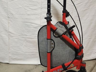 Elenker Upright Rollator Walker 3-Wheel