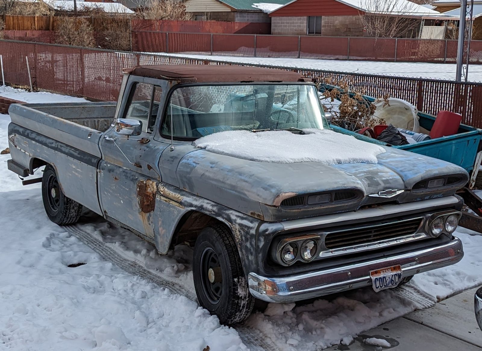 1960 Chevy Apache C10 Long Bed 2WD All original (Matching VIN on Engine)