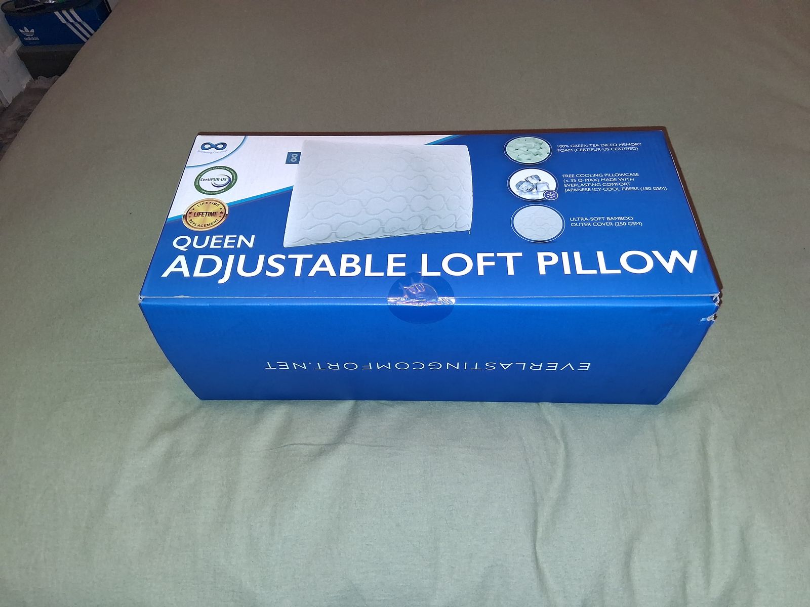 Adjustable loft pillow.