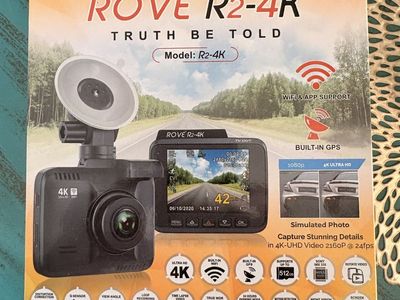 ROVE R2-4K Dash Cam *NEW-never used*