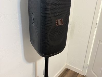 JBL PartyBox Portable Bluetooth Speaker with Stand