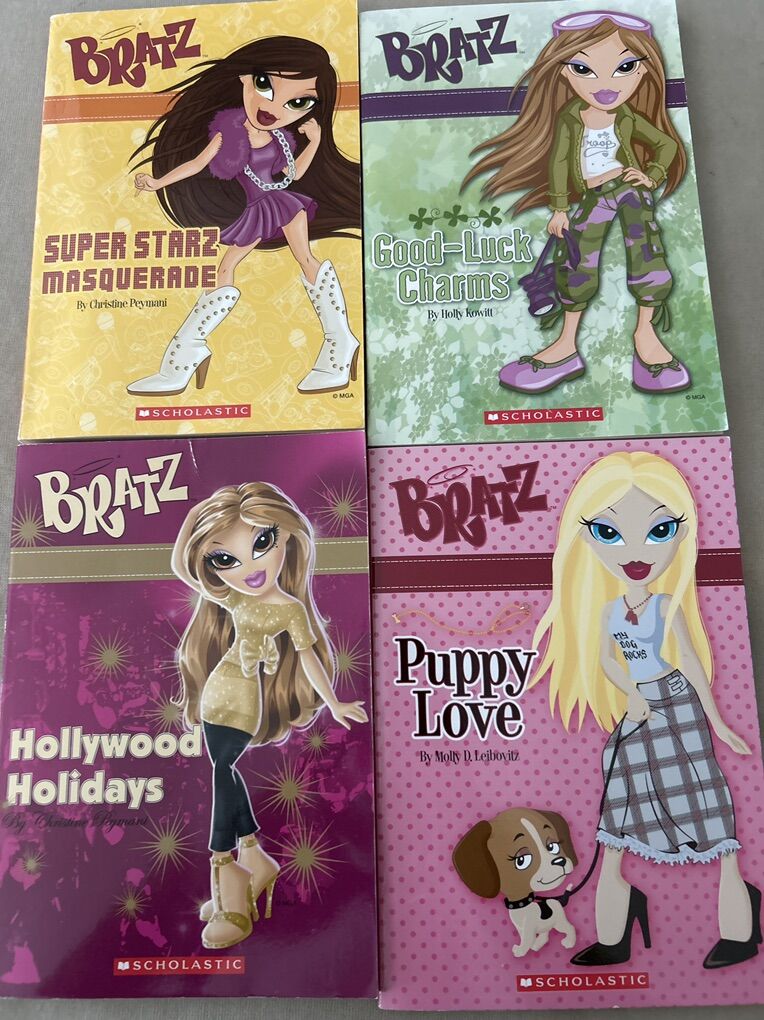 4 Bratz Books Teen/pre-teen