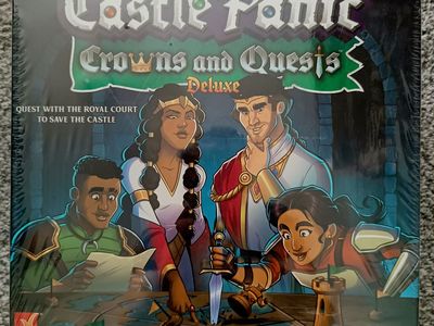Castle Panic Expansion Crowns and Quests Deluxe, Brand New