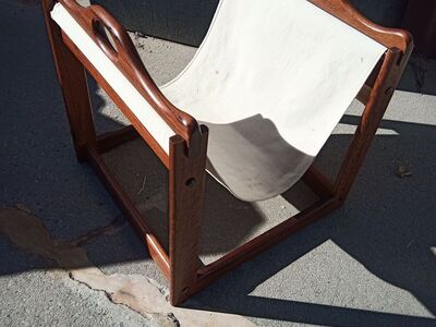 Mid Century Danish Teak Log Holder