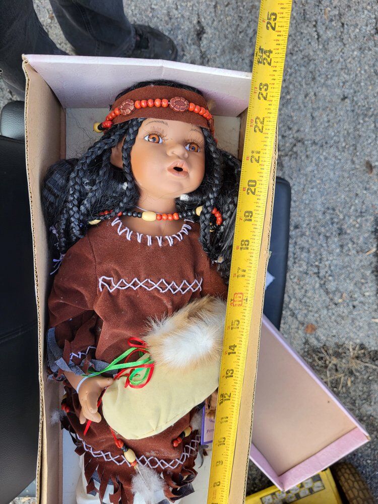 Porcelain Indian Doll (1)