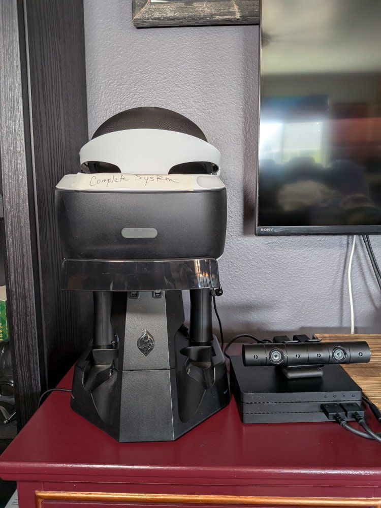 Sony PlayStation VR PSVR Complete System with Camera and Stand for PS4