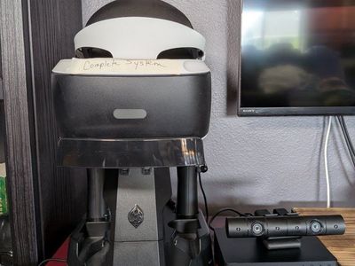 Sony PlayStation VR PSVR Complete System with Camera and Stand for PS4