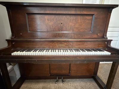 Vintage Gulbransen Upright Piano - Dark Wood