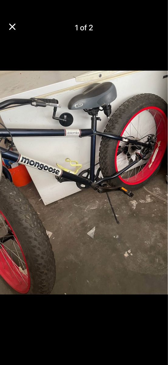 Mongoose Dolomite Fat Tire Mountain Bike - Used Condition
