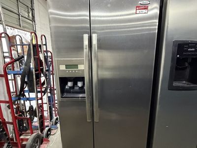BEST PRICES HERE! WHIRLPOOL SIDE BY SIDE FRIDGE