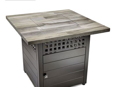 Outdoor Gas fire pit table