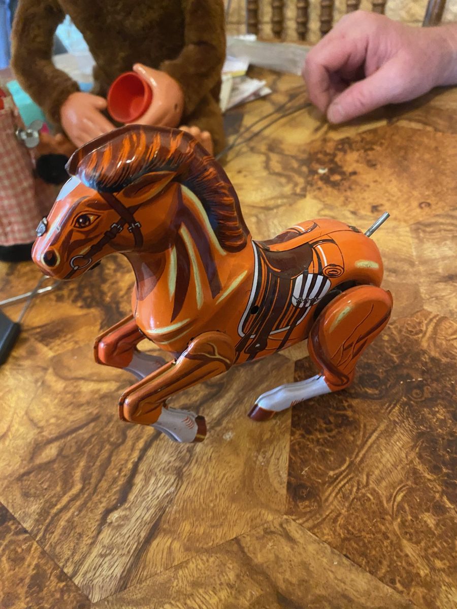 vintage toy horse