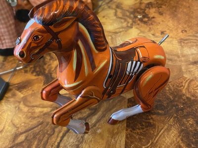 vintage toy horse