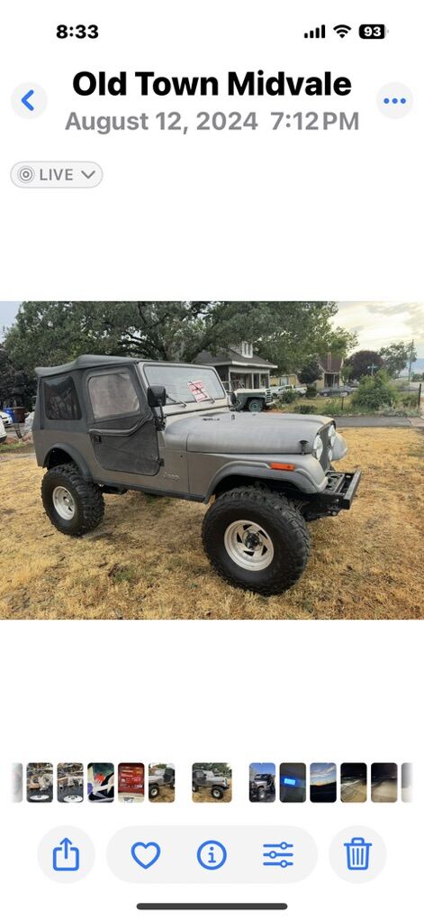 1977 Cj Seven