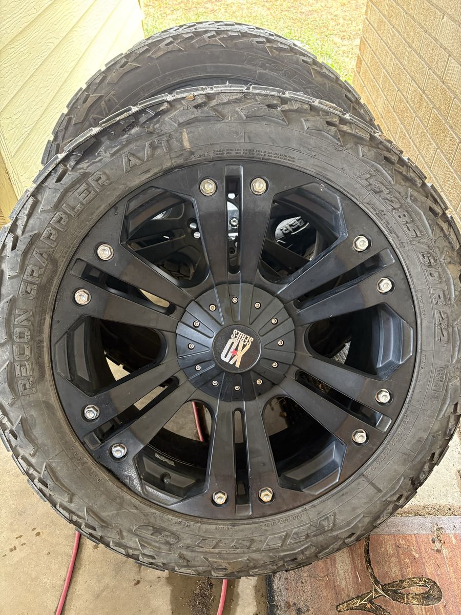 Ford or Chevy dual drilled wheels