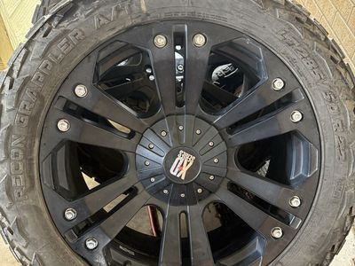 Ford or Chevy dual drilled wheels