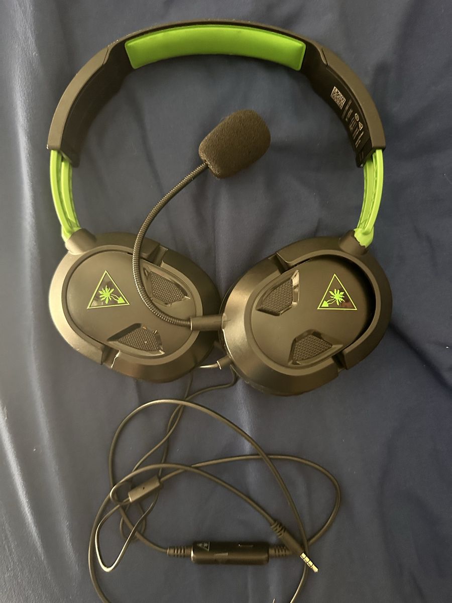 Turtle Beach Recon 50X Wired Gaming Headset - Black/Green 3.5mm
