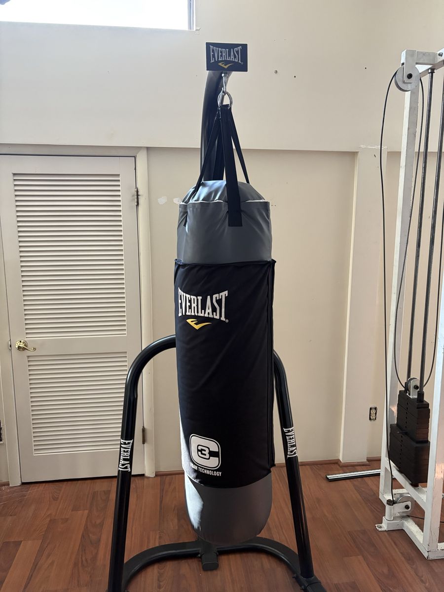 Everlast Heavy Punching Bag with Stand