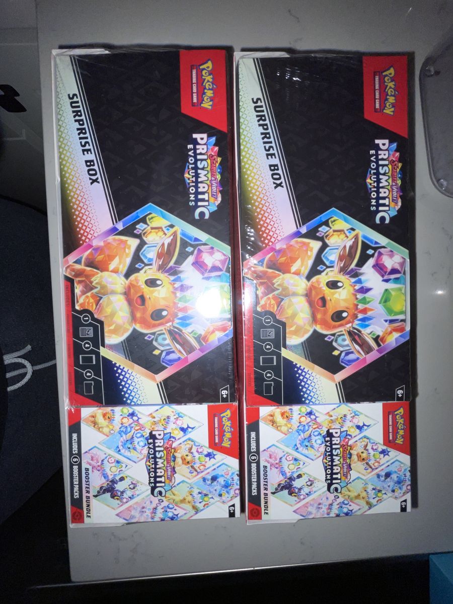 Scarler & Violet Prismatic Evolutions 2pck bundle