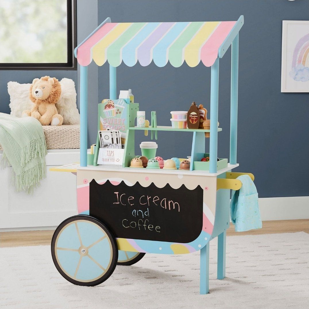 Ice cream cart kids playset