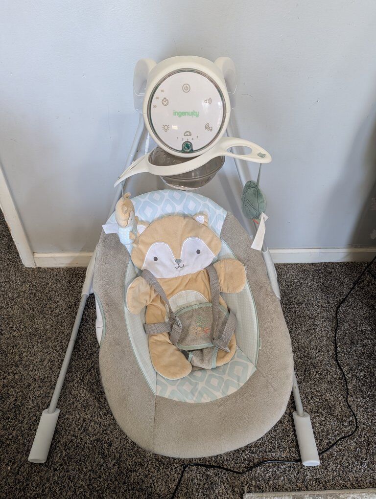 Ingenuity InLighten 5-Speed Baby Swing