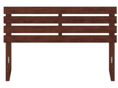 AFI Oxford Queen Size walnut Slatted Bed Headboard (62" x 41")