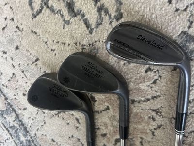 Titleist Vokey SM7 & Cleveland RTX Zipcore Wedge Set - Used Golf Clubs
