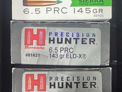 6.5 PRC factory Ammo