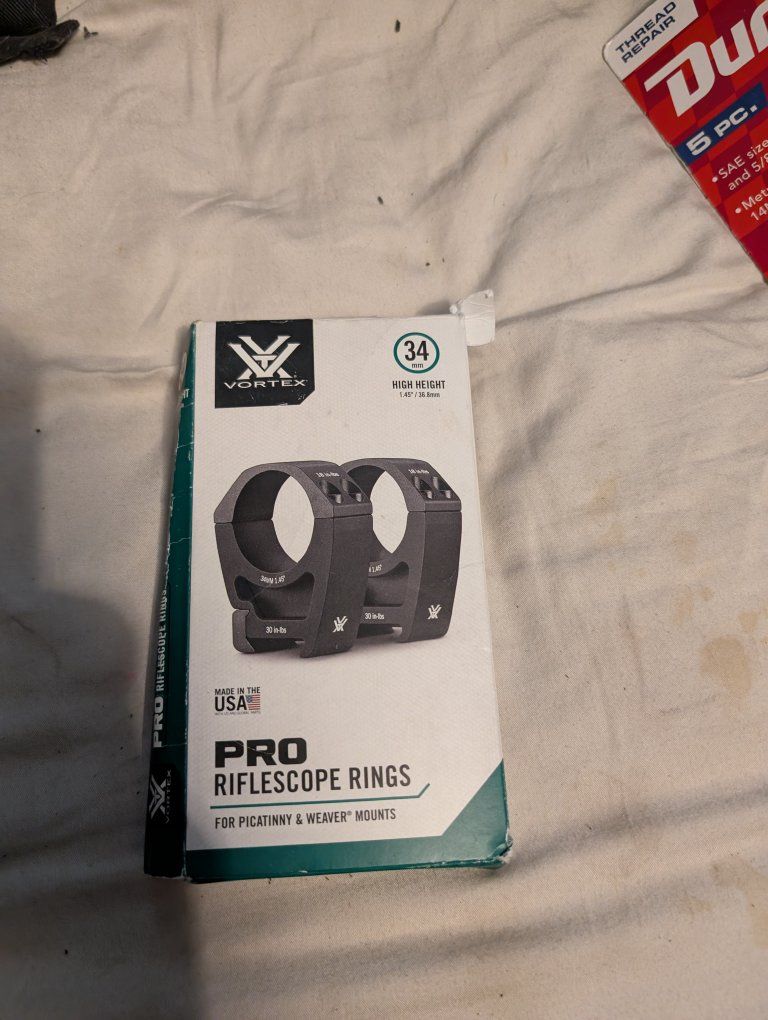 Pro Rifle scope rings
