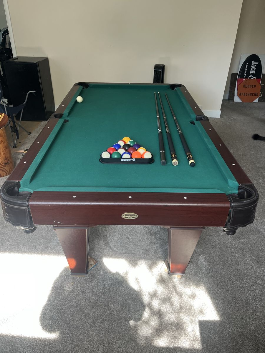 Pool/Ping Pong Table