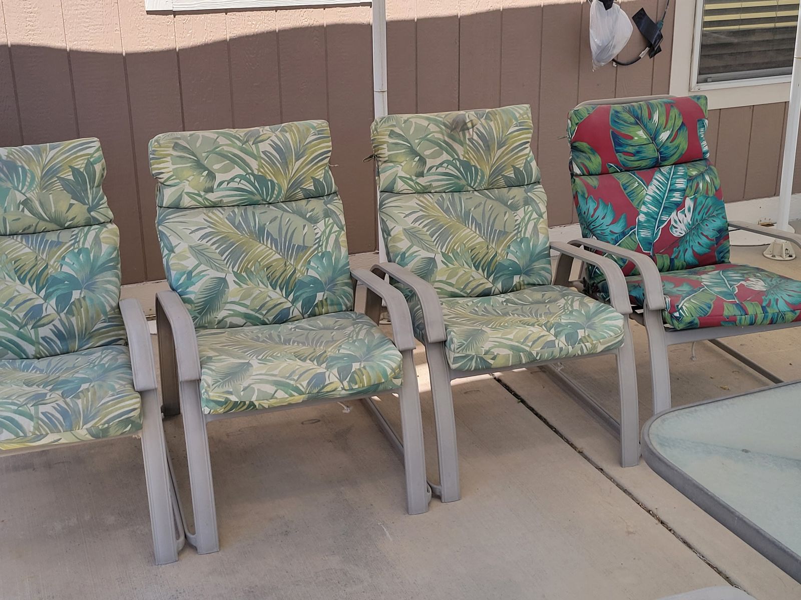 Patio Furniture Set – Table, Chairs & Side Tables