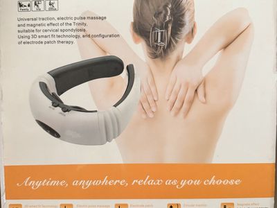 KL-5830 Electric Pulse Neck Massager with 3D Smart Fit Technology & Magnetic Effect