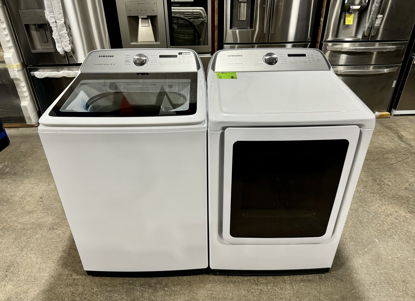 SAMSUNG WASHER AND DRYER SET