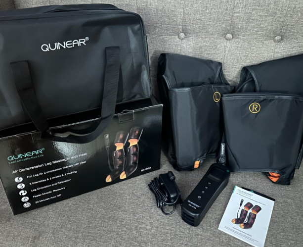 New in box Leg Massager with Heat and Compression