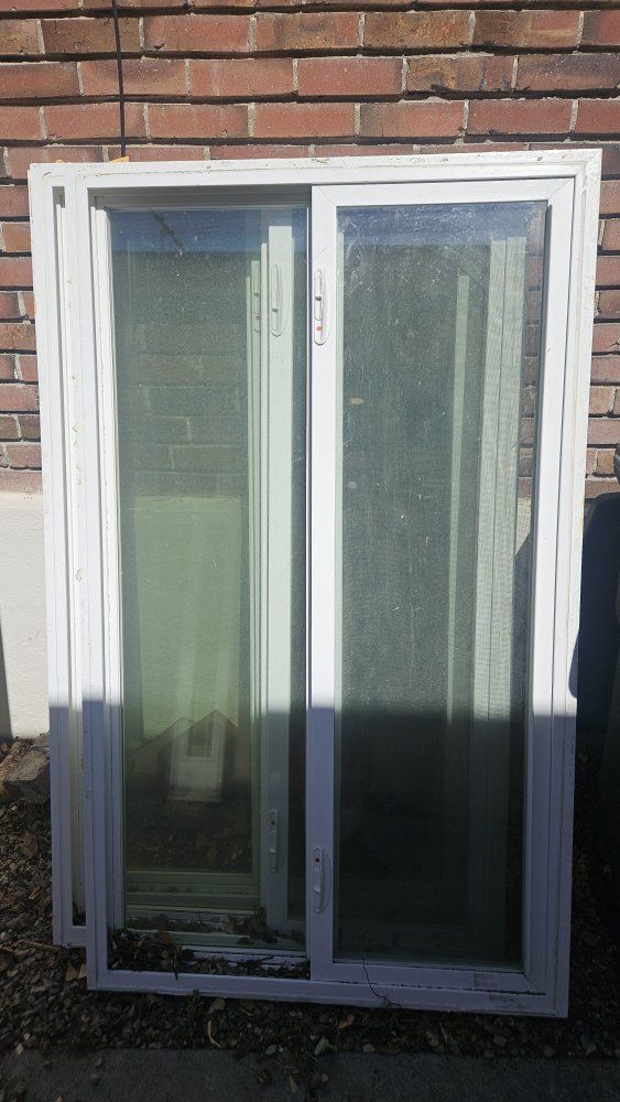 Three Vinyl Windows