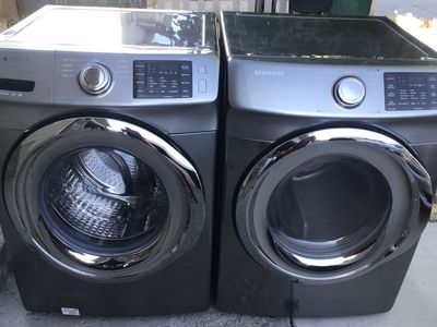 BEAUTIFUL SAMSUNG STEAM,SUPER CAPACITY,STACKABLE SIDE BY SIDE INCLUDES FREE DELIVERY