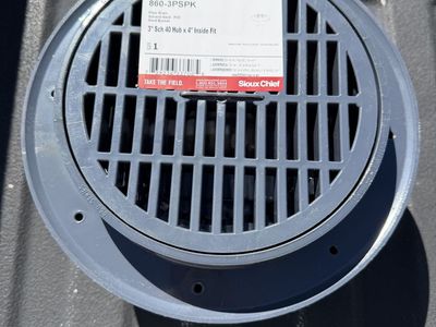 Fat Max™ 3” × 4” PVC Floor Drains – 4 Available