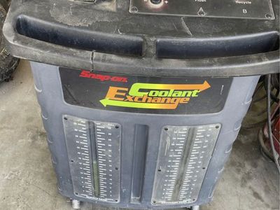 snap on coolant exchanger