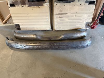 1955 1956 1957 1958 1959 Metal Truck Bumpers - Used Auto Parts