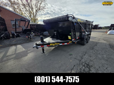2026 Big Tex Trailers 7X14 TD 15.4K Telescopic HD X-Series 4' Side Dump Trailer