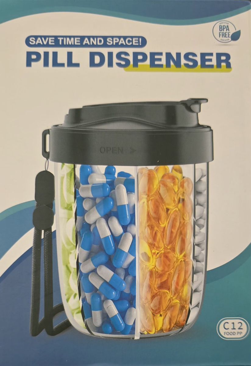 Medicine Organizer Box BPA Free