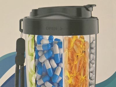 Medicine Organizer Box BPA Free