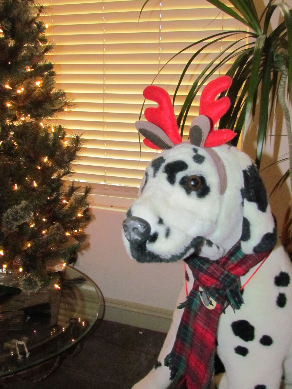 Vtg Melissa & Doug Realistic Dalmatian Plush Only 27" L@@K