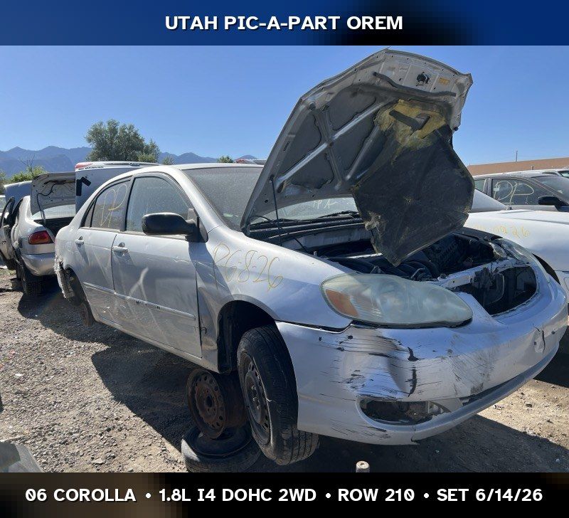 2006 Toyota Corolla Parts - UTPAP Orem