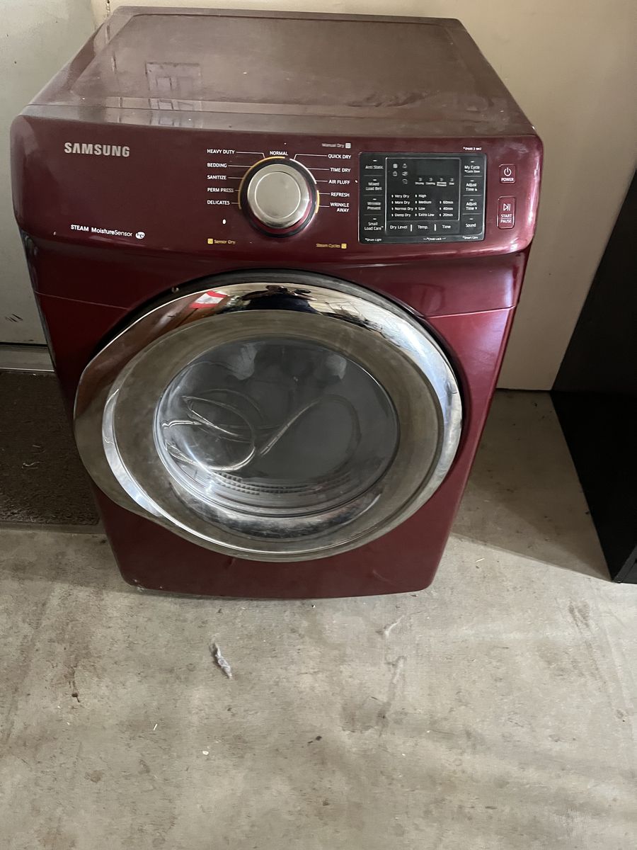 Samsung front load large capacity washer